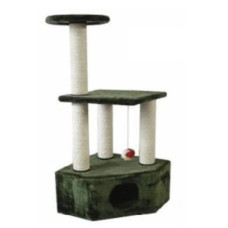 Arranhador C/Refúgio E 3 Andares 40*36*108Cm Arranhador C/Refúgio E 3 Andares 40*36*108Cm